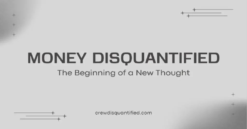 money disquantified org