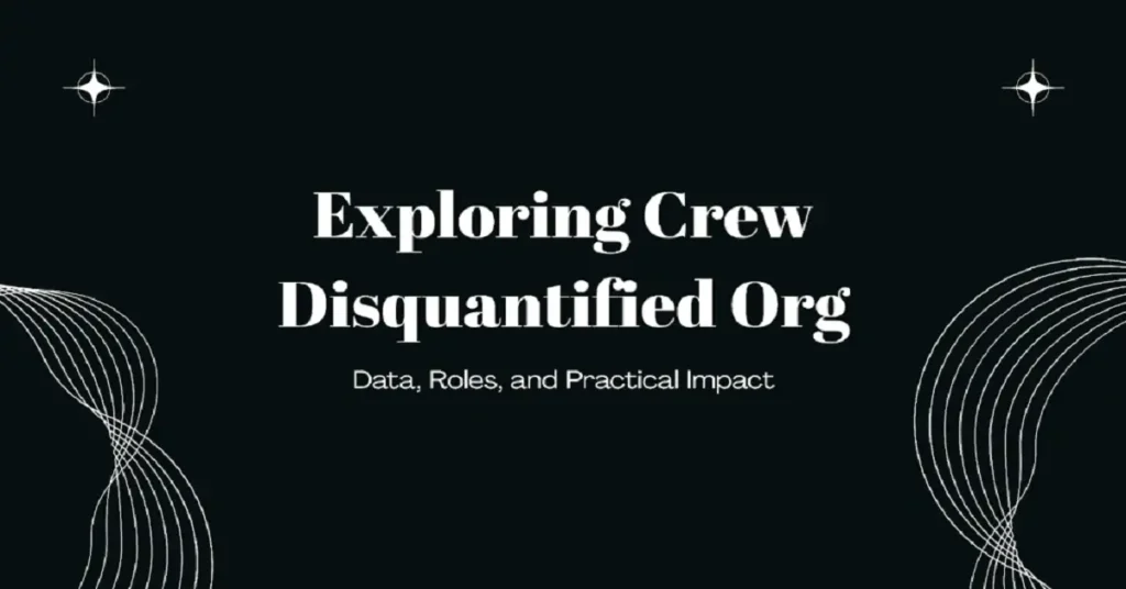crew disquantified org