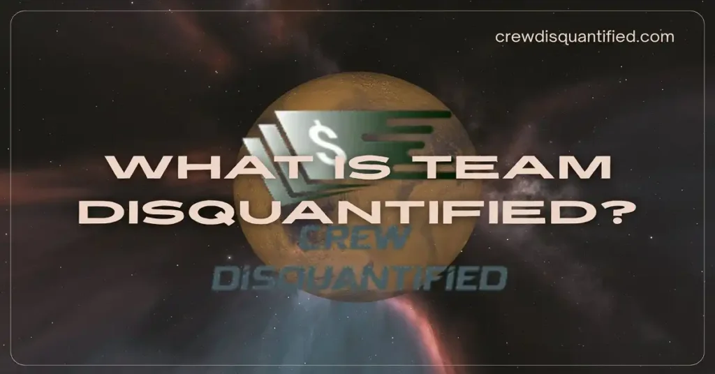 team disquantified