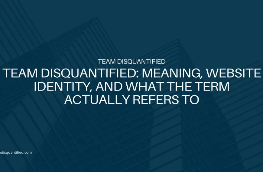 team disquantified
